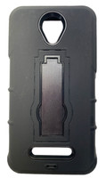 SW Premium HandyhüLle Mit Standfunktion FüR ZTE Obsidian Z820 Schwarz