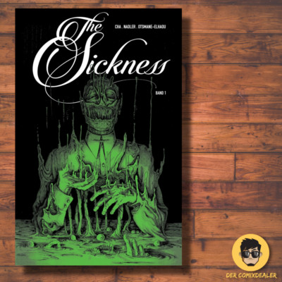 The Sickness #1 (Hardcover) Skinless Crow / Jenna Cha / Comic / Horror / NEU