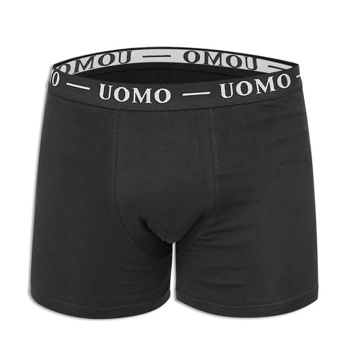 Set 12 Pezzi Boxer Uomo Mutande Cotone Elastico Intimo Nero Grigio Blu VEQUE - Imagen 9 de 14