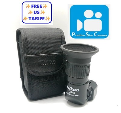 🎦VIDEO👀✨MINT✨ Nikon DR-6 Right Angle Viewfinder From JAPAN