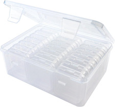 Bead Organizers Box, Plastic Storage Mini Clear Bead Storage Containers Transpa