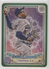 2020 Topps Gypsy Queen Tarot of the Diamond Green 36/99 Aroldis Chapman 1p5