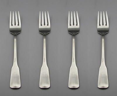Oneida Stainless AMERICAN COLONIAL Salad Forks - Set of Four *