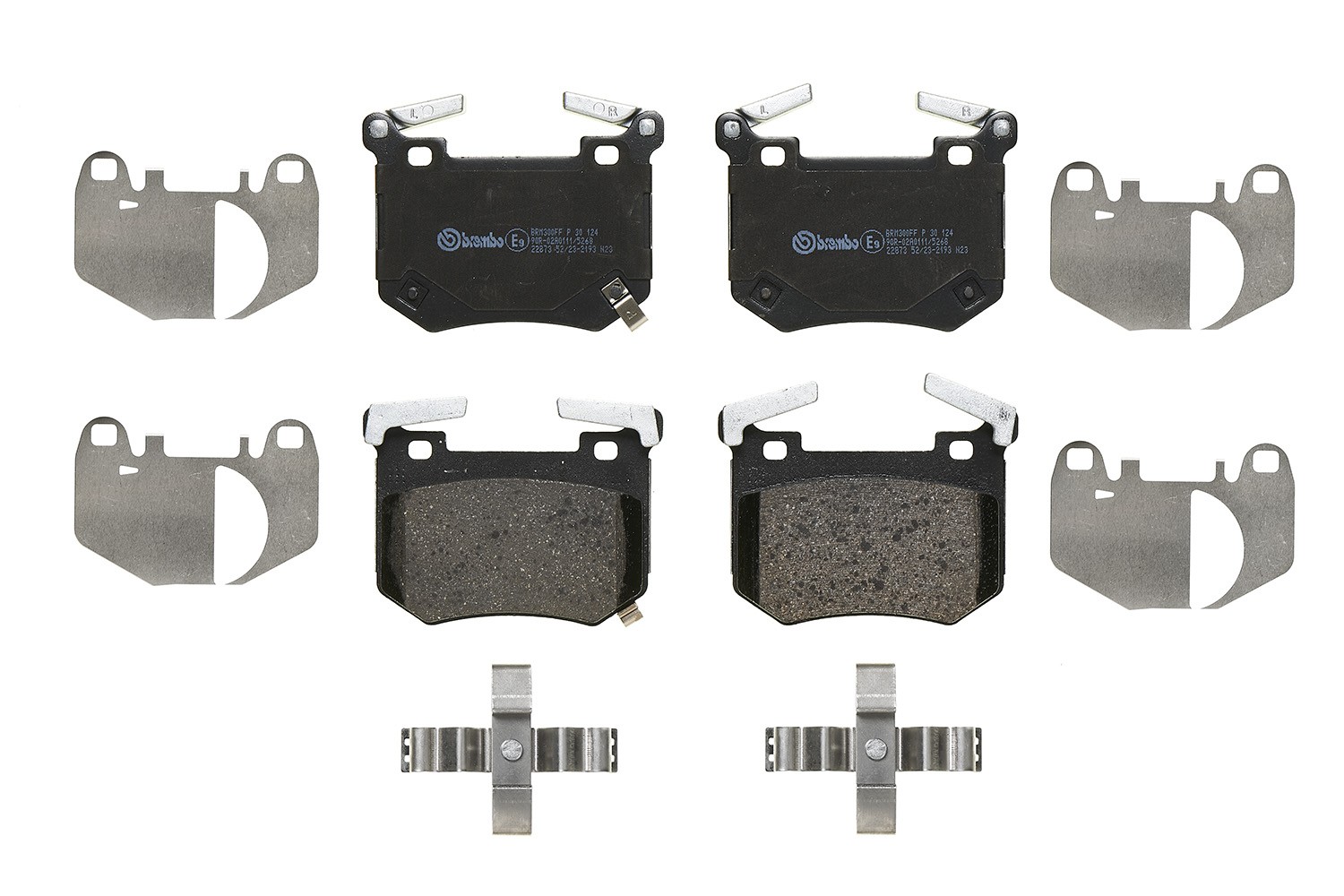 ✅Fits BREMBO KLOCKI SZCZEKI CYLINDERKI P 30 124 BRAKE PADS REAR ⭐UK Seller⭐ - Image 8
