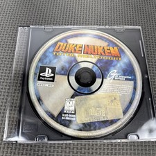 Duke Nukem: Total Meltdown (Sony PlayStation 1, 1997) Disc only + Tested!