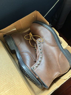 Red Wing Boots Supersole Steel Toe Brown Work Boots Men s 15D MPN 02233-2