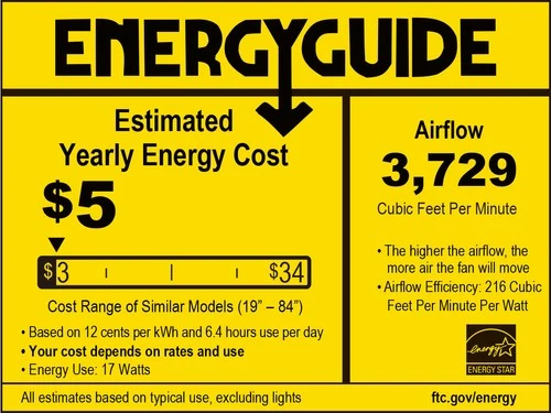 Fanimation FPD8534 Kute 52" 3 Blade Indoor Ceiling Fan - Picture 3 of 18