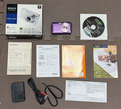 Sony DSC-WX5 Purple Cyber-shot Compact Digital Camera with