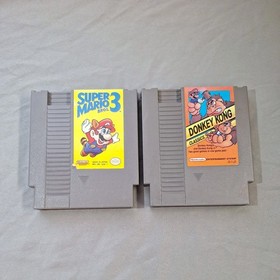Lot of 5 Nintendo NES UNTESTED Games W/ 5 Game Case Sleeves