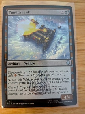 MTG Tundra Tank (FOIL) 0121 Avatar: The Last Airbender M/NM Free UK P&P