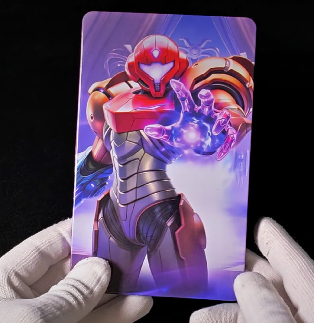 Limited Edition Metroid Prime4 Beyond Steelbook Custom Made For