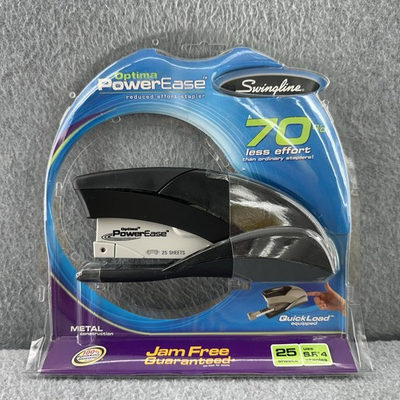 #ad #ad Swingline Optima Desk Stapler Power Ease 25 Sheets Black Home Office Quick Load $39.99