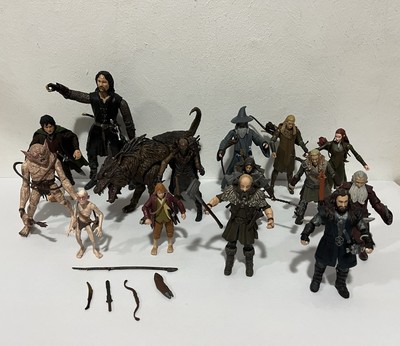 The Hobbit Figuren Konvolut - 15 Stk. -The Bridge  2012 - Der Herr Der Ringe