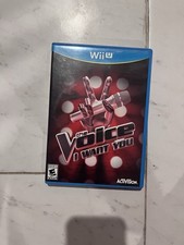 The Voice I Want You Video Game Nintendo Wii U 2014 Activision