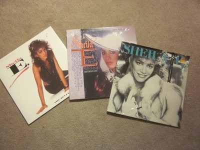 Sheila E. 3 single lot 12'' Sister Fate, The Glamorous Life, Belle of St. Mark