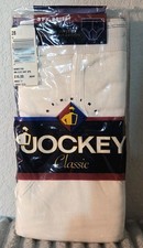 Vtg 1996 Jockey Briefs 3 Pack Men 28 Inverted Y Fly White Classic Underwear NOS