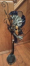 17" Venetian Carnival Mask Jewelry Stand Holder Display Masquerade Mardi Gras