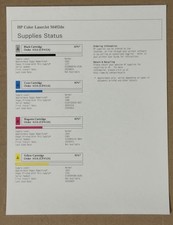 Set of 4 Genuine OEM HP 410A Toner CF410A CF411A CF412A CF413A M477 M452 Printer