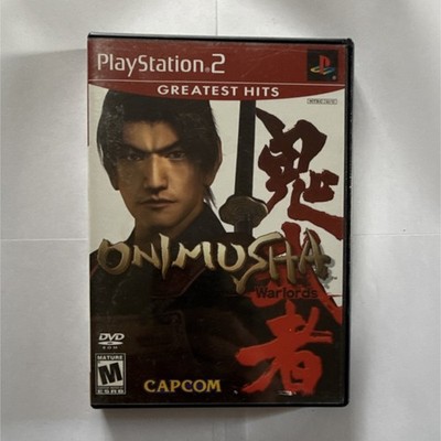 Onimusha: Warlords Greatest Hits Capcom Sony PlayStation 2 2001 Manual Included