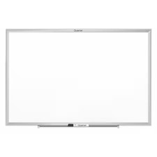 Quartet Sm534-24 Dry Erase Board, Steel, 36 In, 48 In, Aluminum Frame, White,