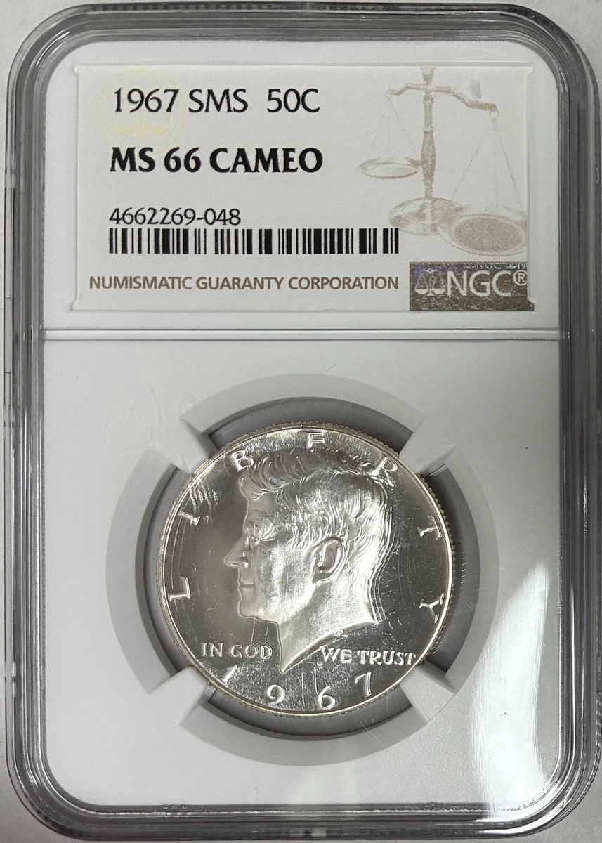 MS 66 Graded 1967 Kennedy US Half Dollars (1964-Now) for sale | eBay