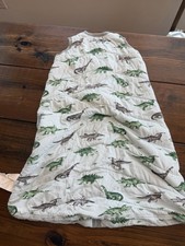 Burts Bees Baby Beekeeper Dinosaur Quilted Sleep Sack Wearable Blanket Lg 12-18M
