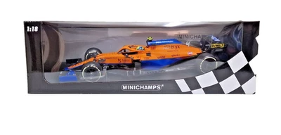 MINICHAMPS 1:18 Modèle F1 McLaren MCL35M Norris GP Italie 2021 Neuf 530213304 - Photo 1/4