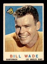 1959 Topps #110 Bill Wade   VG X3689740
