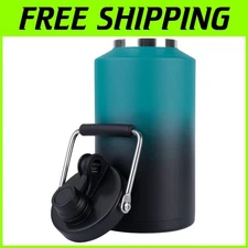1 Gallon Insulated Stainless Steel Jug - Blue Gradient