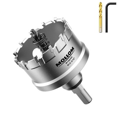 Lochsäge 56mm T.C.T Hartmetall Edelstahl Baustahl Kunststoff Loch saegen