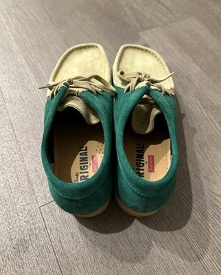 poco_kawaii様　Clarks Originals　ミントグリーン Supreme x Clarks Originals S/S 2015 Wallabee Low green Size 9.5