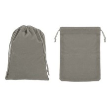 Headphone Bag, 2 Pcs 7.09x5.12 Inch Headset Carrying Pouch Gray