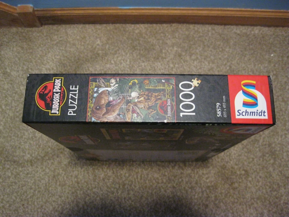 SCHMIDT 1000 PIECE PUZZLE JURASSIC PARK: THE ERA OF THE DINOSAURS CHECK FALL PZL - Image 4 of 4