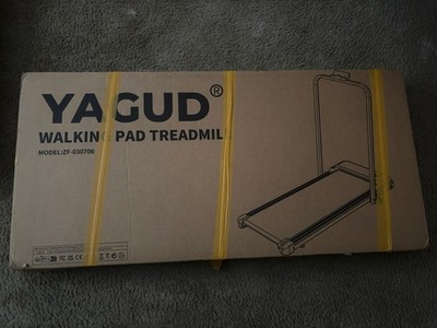 Yagud Walking Pad Treadmill with Handle Bar