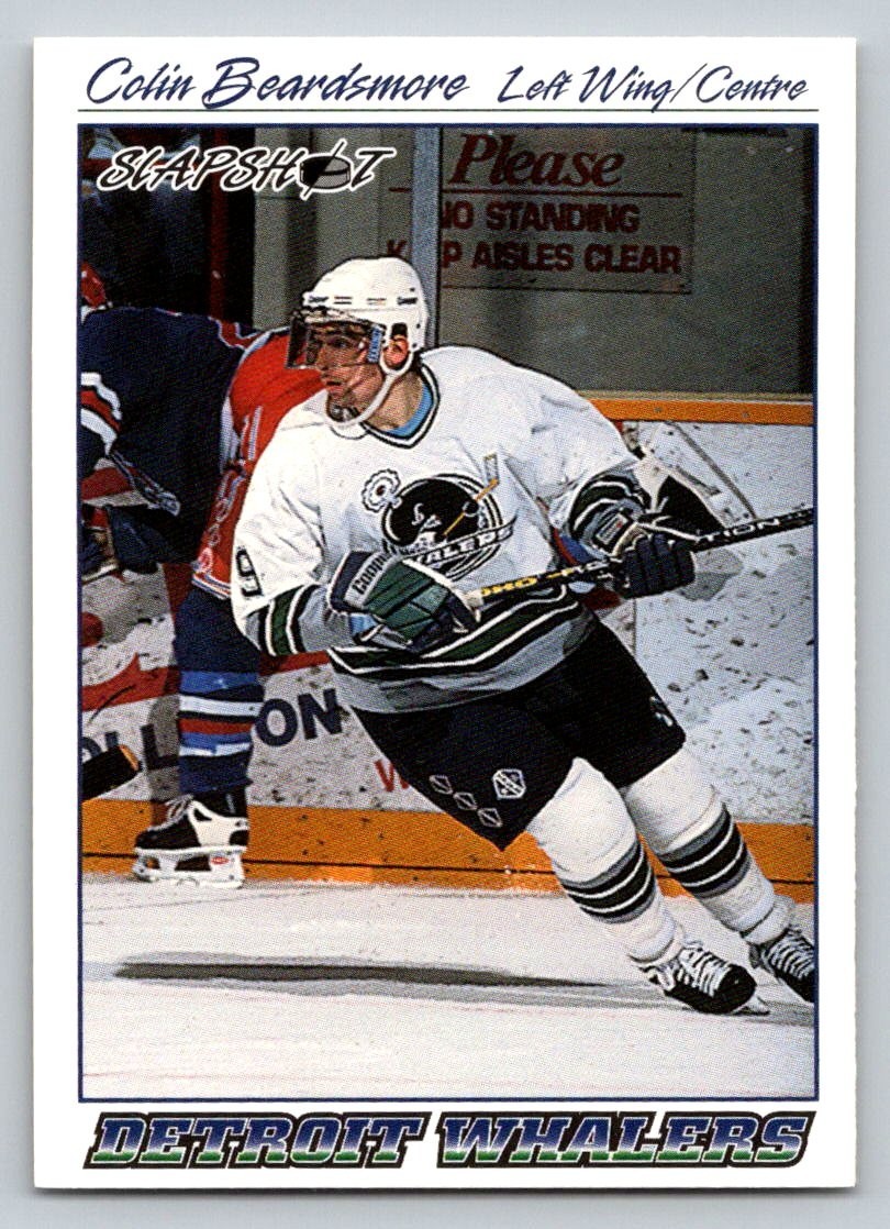 Colin Beardsmore 1995-96 Slapshot Detroit Whalers