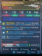 Borderlands 4✨ STOP GAP BUNDLE (5) ALL ELEMENTS ALL JAKOBS All Platforms