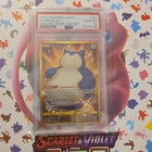PSA 10 GEM MINT Pokemon Gold Snorlax Full Art Secret Rare 224/198 Chilling Reign
