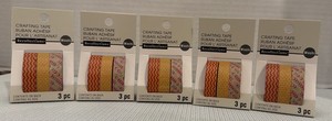 Recollections WASHI Crafting Tape 15 Rolls Assorted Colors