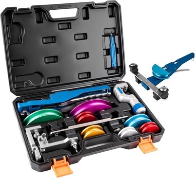 15PCS Copper Pipe Bender Tool, Tubing Bender Hvac Tools Set for 1/4''-7/8'' O.D. P