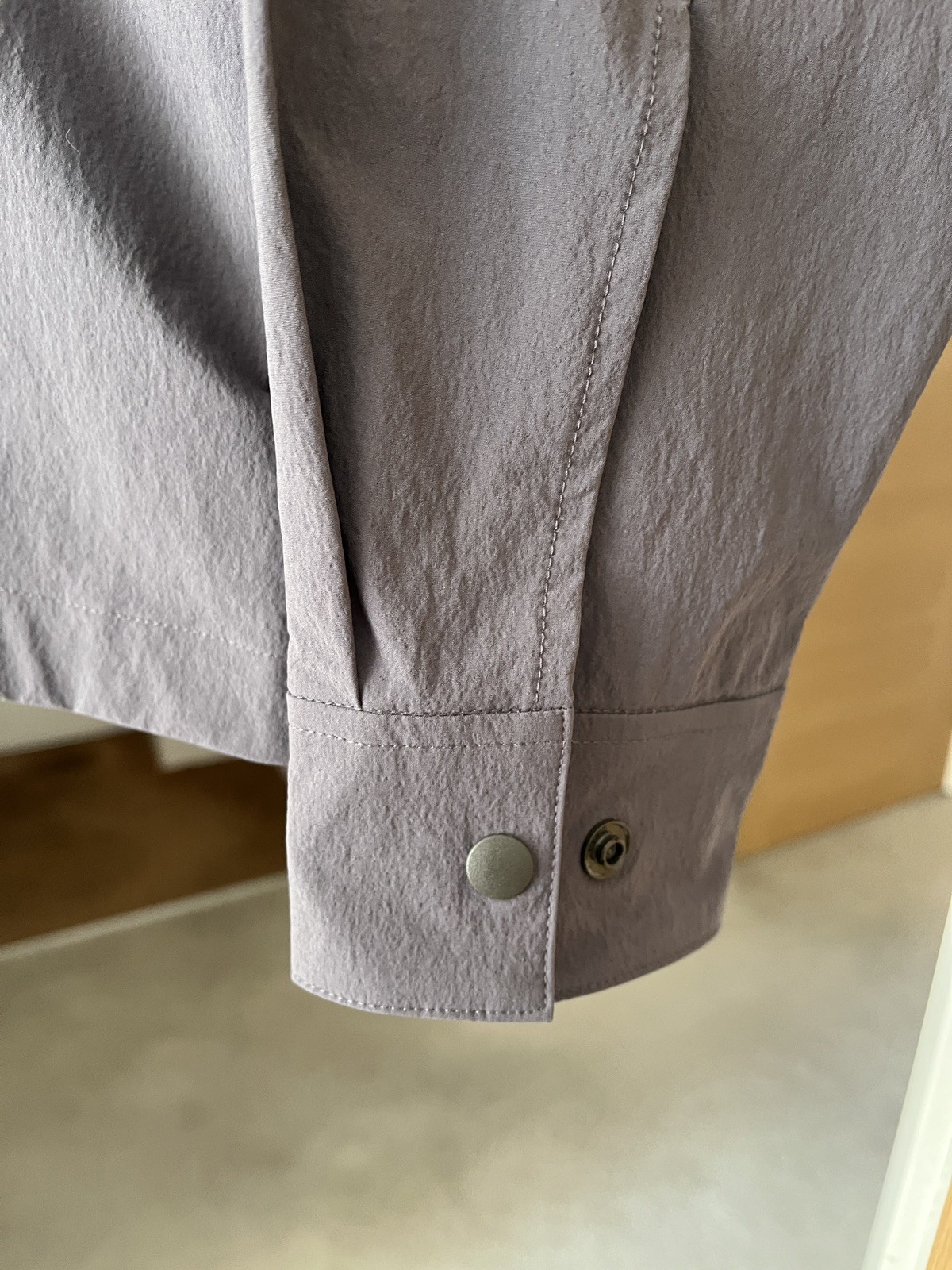 Pas Normal Studios Off Race Technical Overshirt Unisex  Medium - Steel Grey image 5