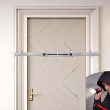 Door Security Door Bar Stainless Steel - Heavy Duty Use as Door Security Bar -