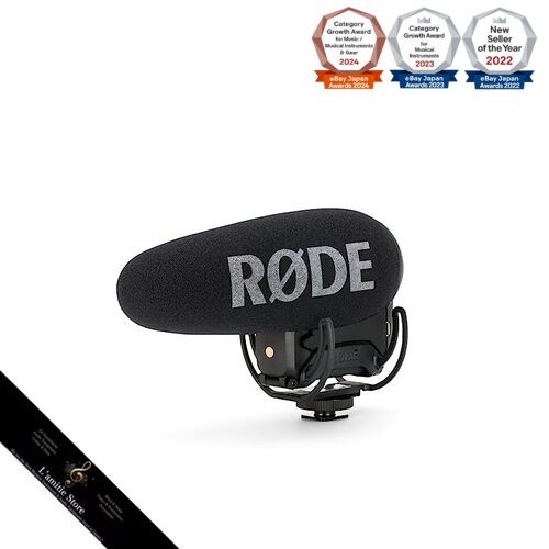 Rode VideoMic Pro+ Camera-Mount Shotgun Microphone BlackJapan Brand New