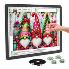 Rechargeable A3 Light Board for Diamond Painting, 5600 Lux Tracing Light Box ...