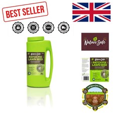 Organic Lawn Seed & Fertilizer Patch Fix 1kg - Easy Reseal, Effective Coverage 12.99 per kilo