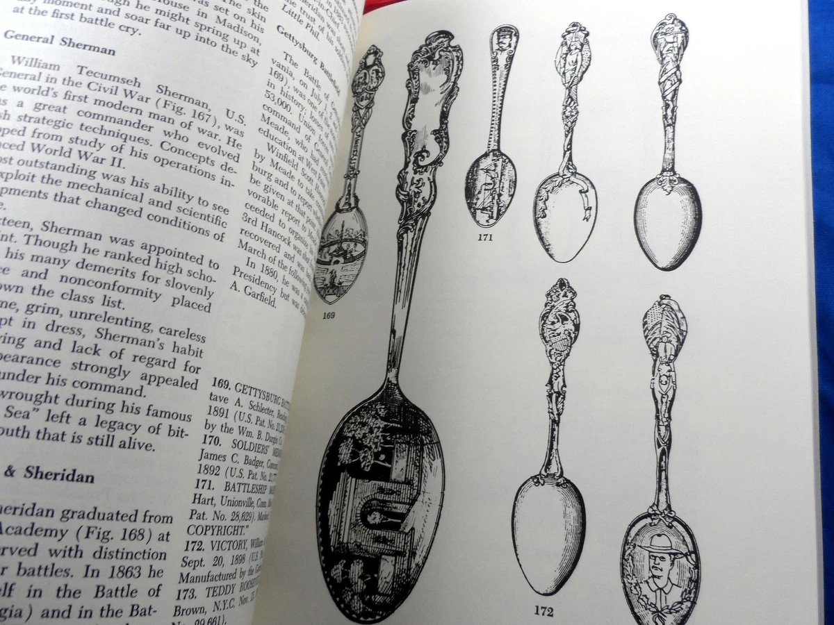American Spoons by Felger Big Reference Book Souvenir Spoons Free US Shipping
