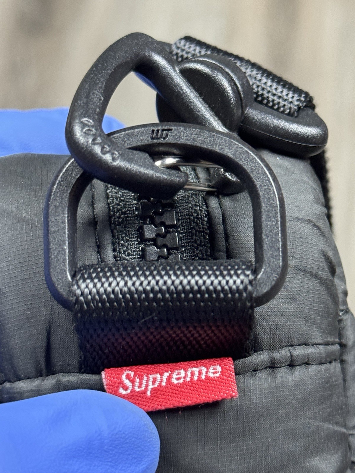 Supreme Puffer Side Bag Black FW22 - Gem
