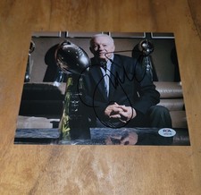 Jerry Jones signed 8x10 Photo PSA DNA Dallas Cowboys Owner Super Bowl Trophy