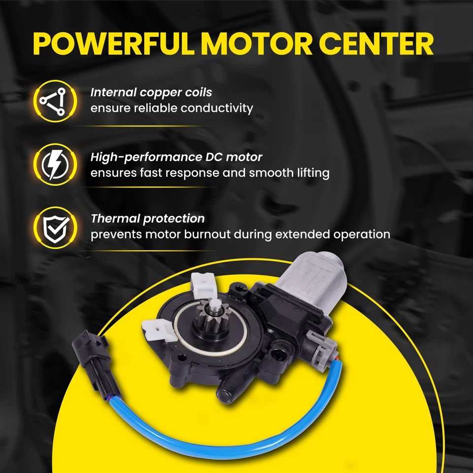 Front Right Window Lift Motor for 00-10 Ford F-250 F-350 F-450 F-550 Super Duty - Image 3 of 4