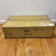 New ESI Kata 2 Kata2 White Dual Monitor Arm KATA2-DC-WHT