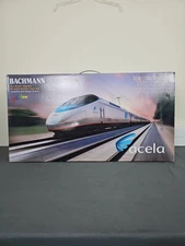 BACHMANN #01202 Spectrum Scale Amtrak Acela DCC Model Train Set With Box